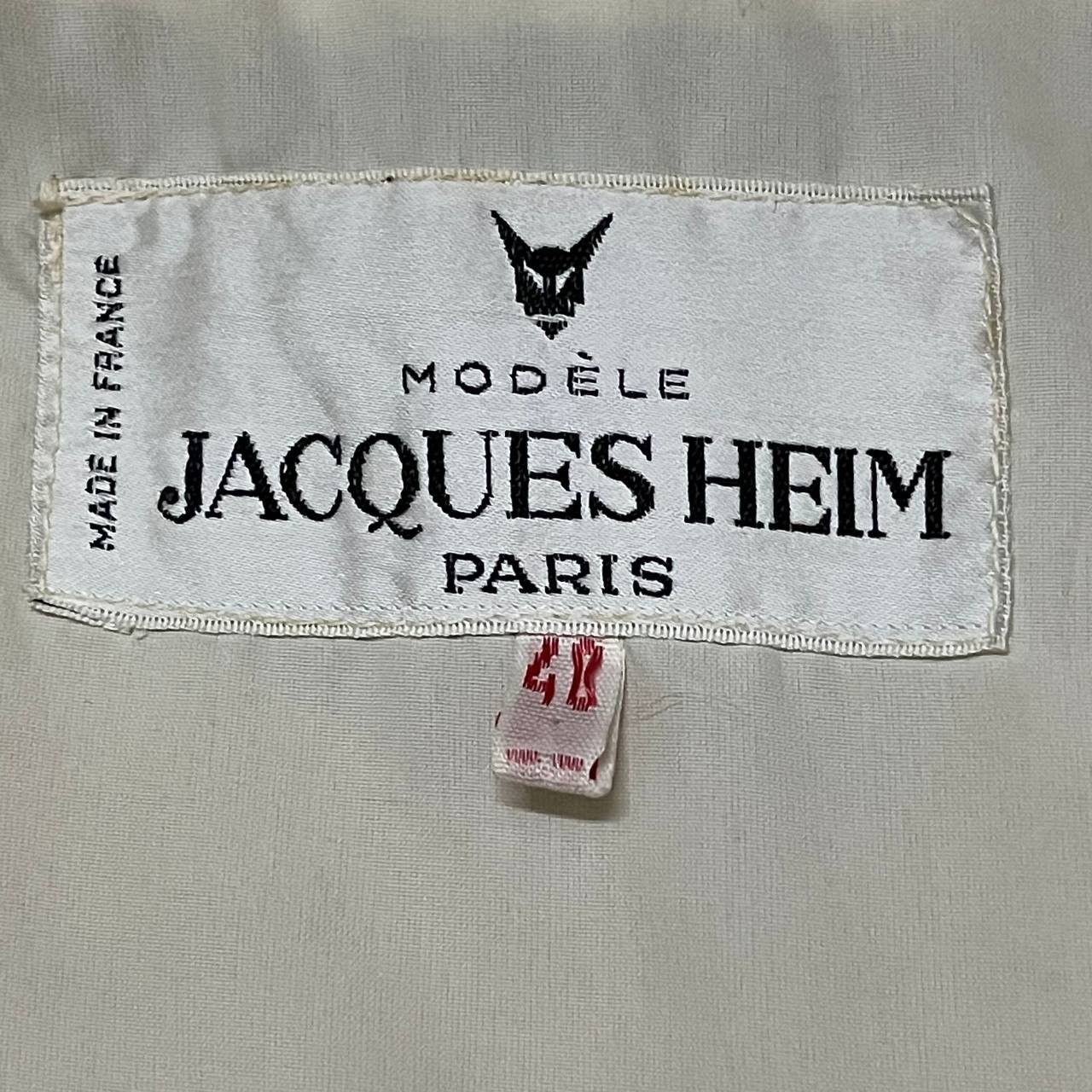 Other Vintage Jacques Heim Long Coat Size M / US 6-8 / IT 42-44 - 7 Thumbnail