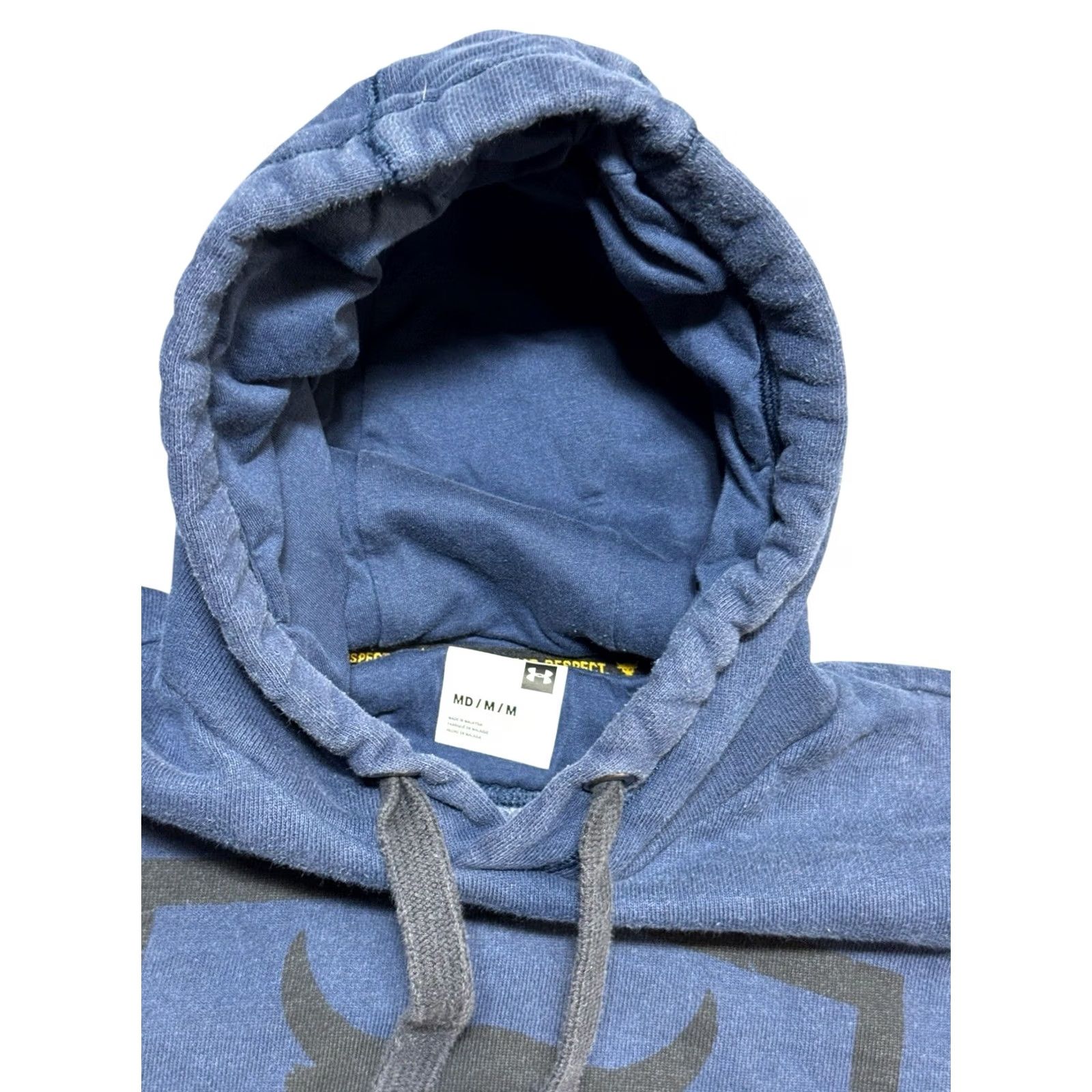 Under Armour Under Armour Project Rock Hoodie Sz M Navy Blue Mens Sweater Terry Brahma Bull Size US M / EU 48-50 / 2 - 7 Thumbnail