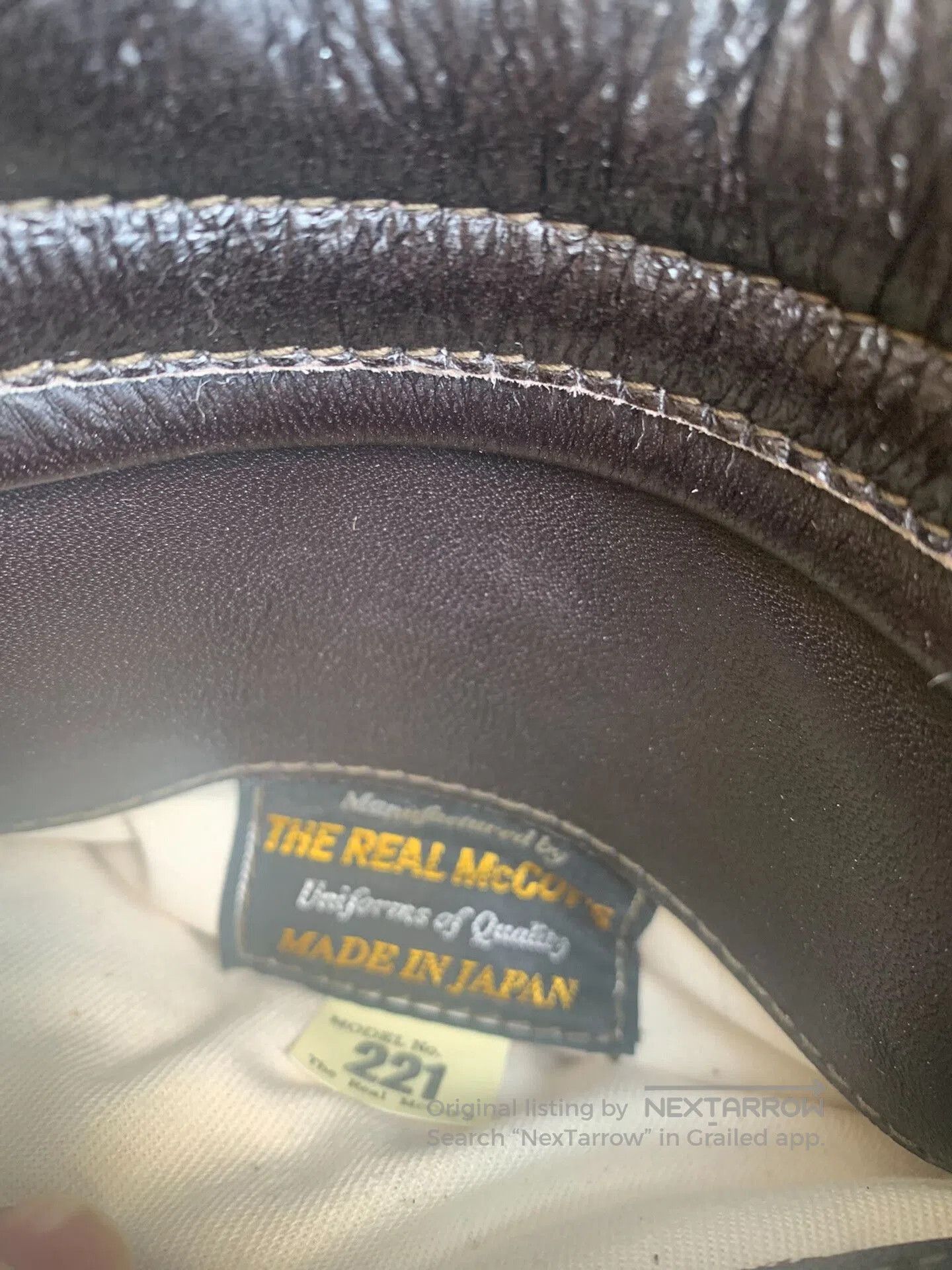 The Real McCoy's real mccoy's classic b. Size US XL / EU 56 / 4 - 6 Thumbnail