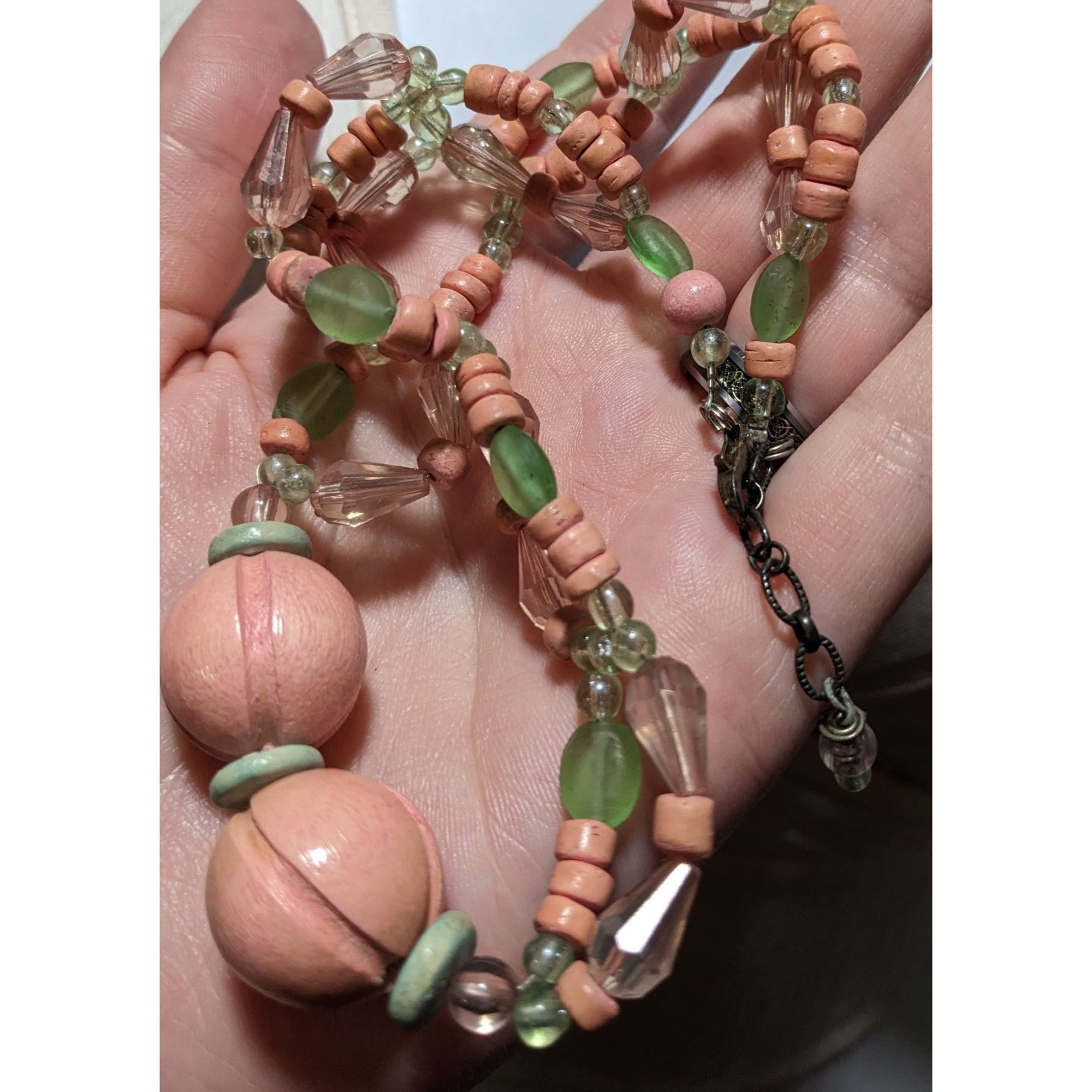 Other Vintage Pink Beaded Necklace Size ONE SIZE - 4 Thumbnail