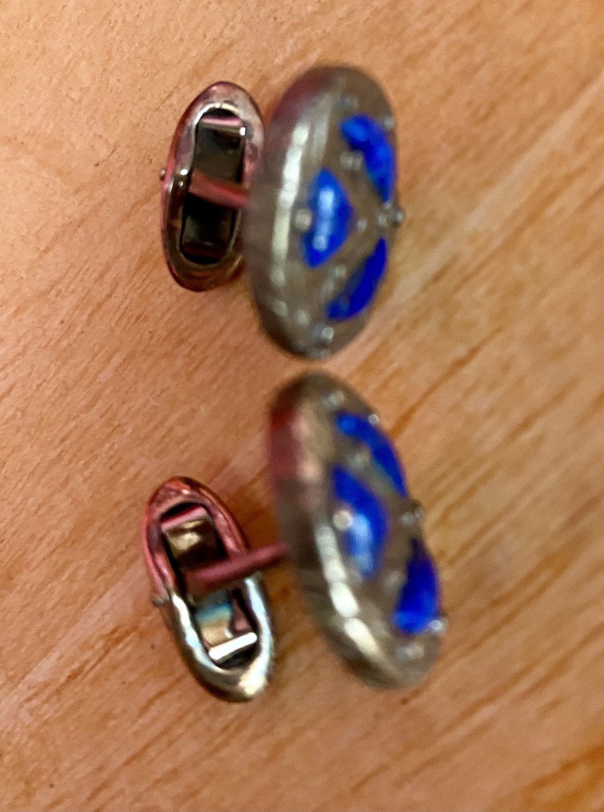 Valentino Valentino garavani bleu stone v cut sterling silver nwt Size ONE SIZE - 2 Thumbnail