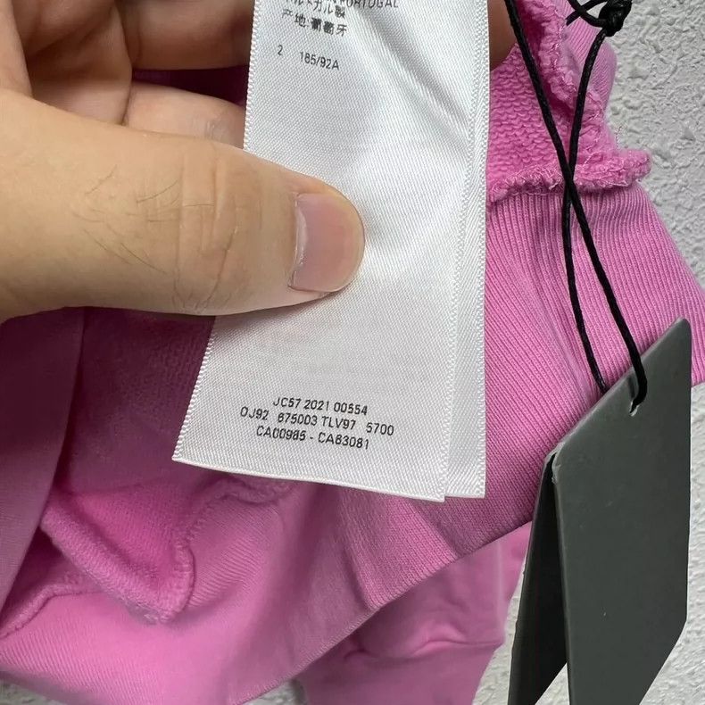Balenciaga Balenciaga Pink Front and Back Embroidered Hoodie Sweatshi Size US M / EU 48-50 / 2 - 5 Thumbnail