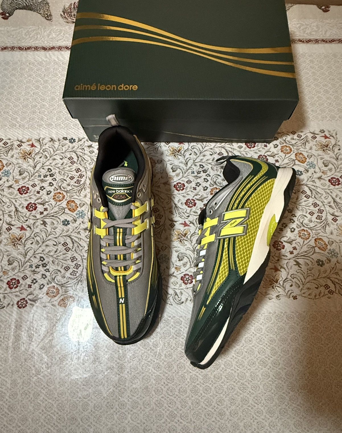 Aime Leon Dore × New Balance NEW BALANCE AIMÉ LEON DORE X RC56 'NEON GREY' Men’s Size 11 Size US 11 / EU 44 - 1 Thumbnail