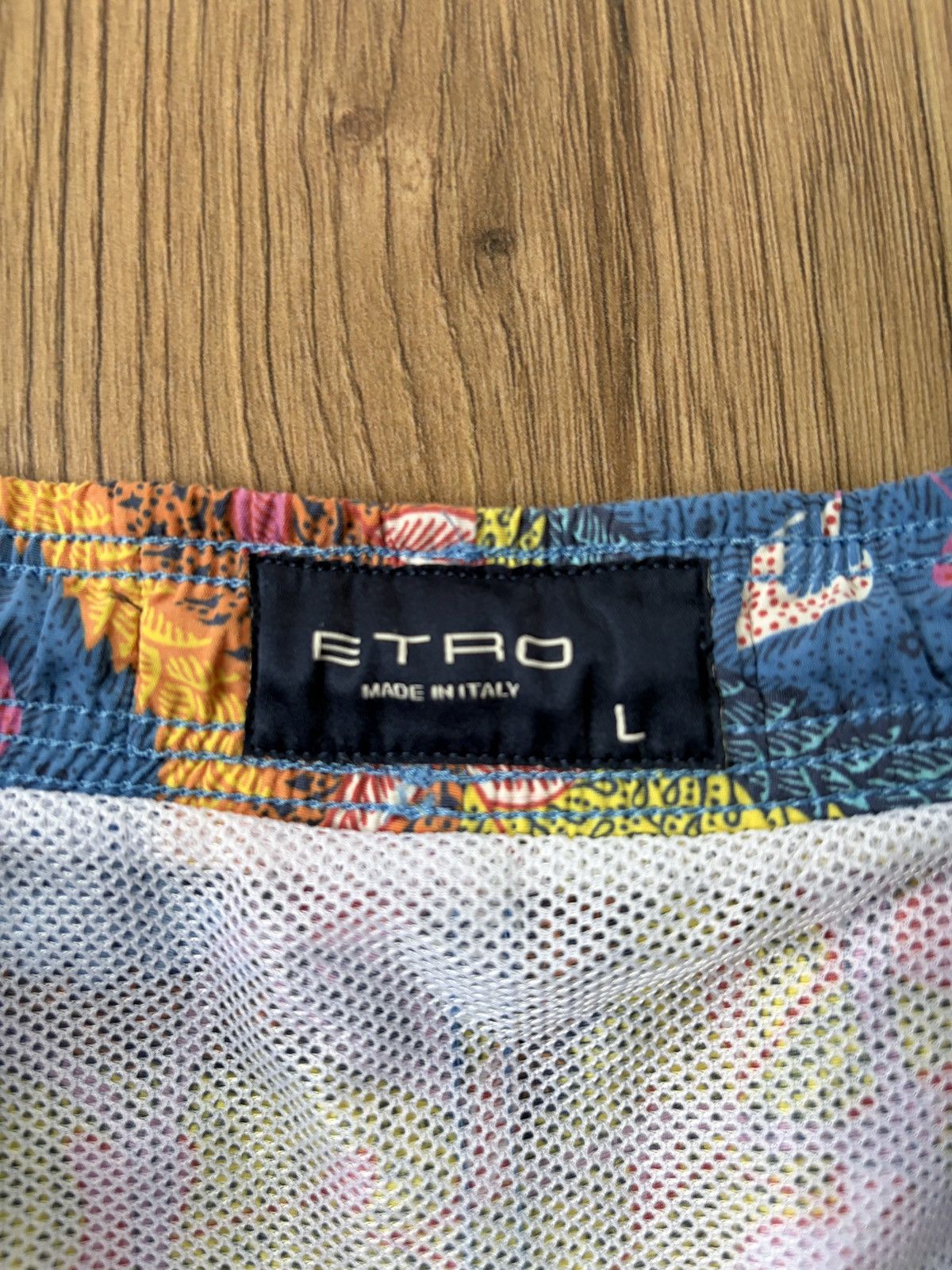 Etro ETRO Full Print Floral Swim Shorts Size US 34 / EU 50 - 6 Thumbnail