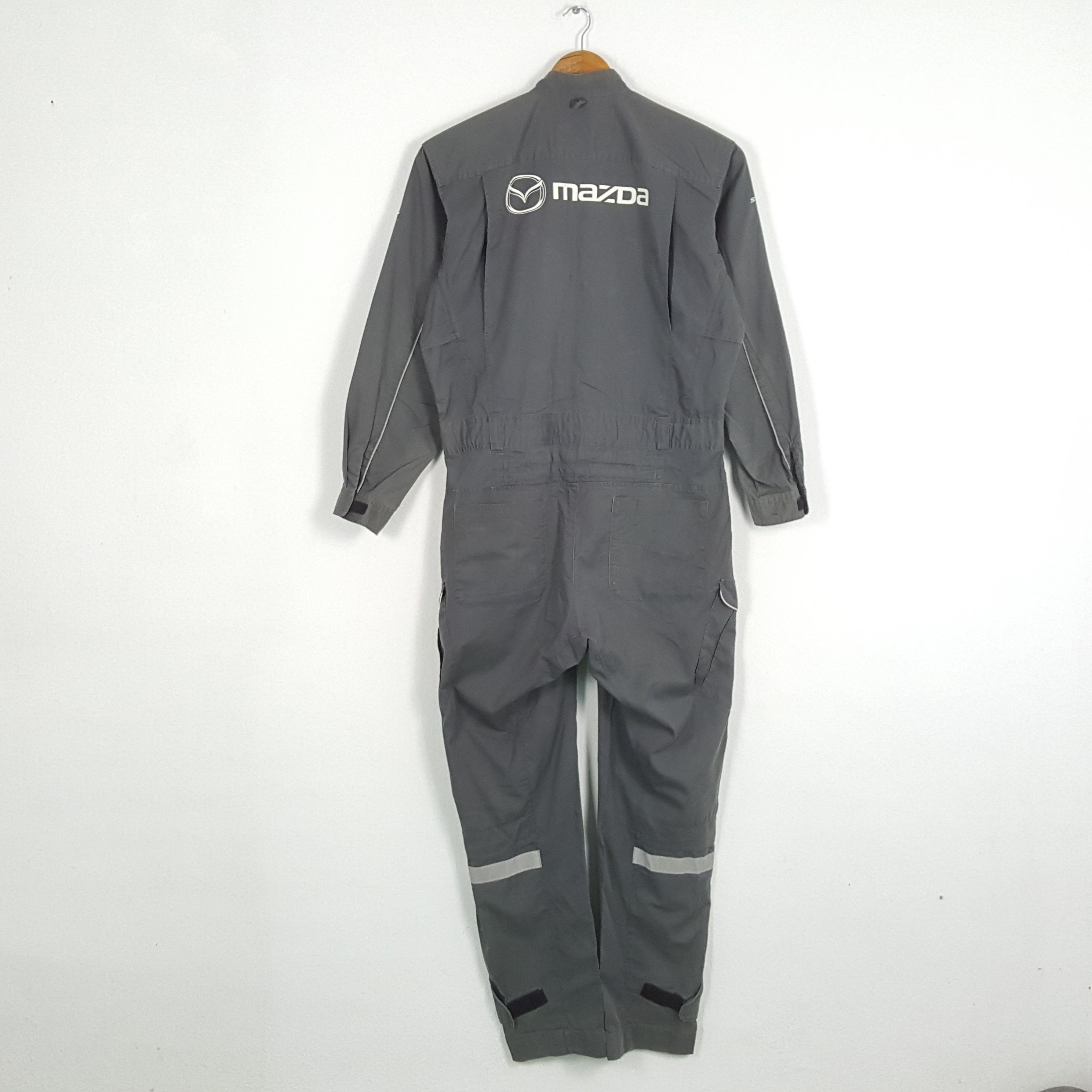 Japanese Brand × Vintage Vintage MAZDA Japanese Motorsports Racing Coverall Jacket Size US XL / EU 56 / 4 - 1 Thumbnail