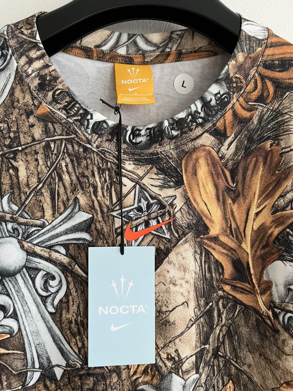 Chrome Hearts × NOCTA × Nike Brand NEW Chrome Hearts NOCTA Tee w Tags Extremely Rare Size US L / EU 52-54 / 3 - 5 Thumbnail