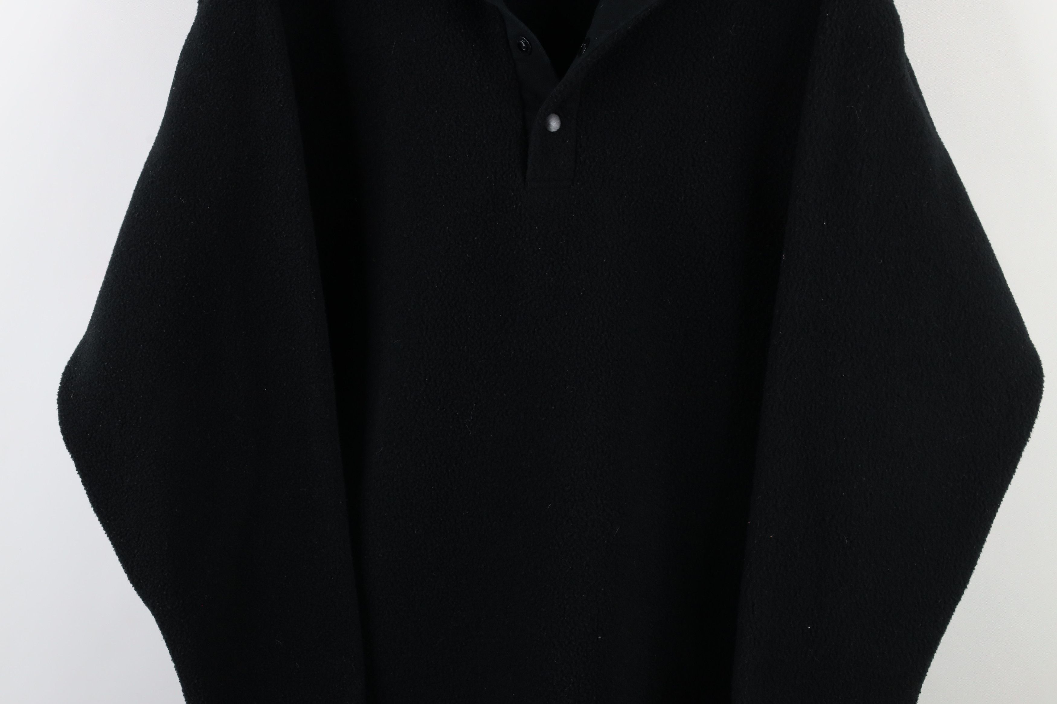Vintage Vintage 90s Streetwear Snap Button Fleece Pullover Sweater Size US L / EU 52-54 / 3 - 3 Thumbnail