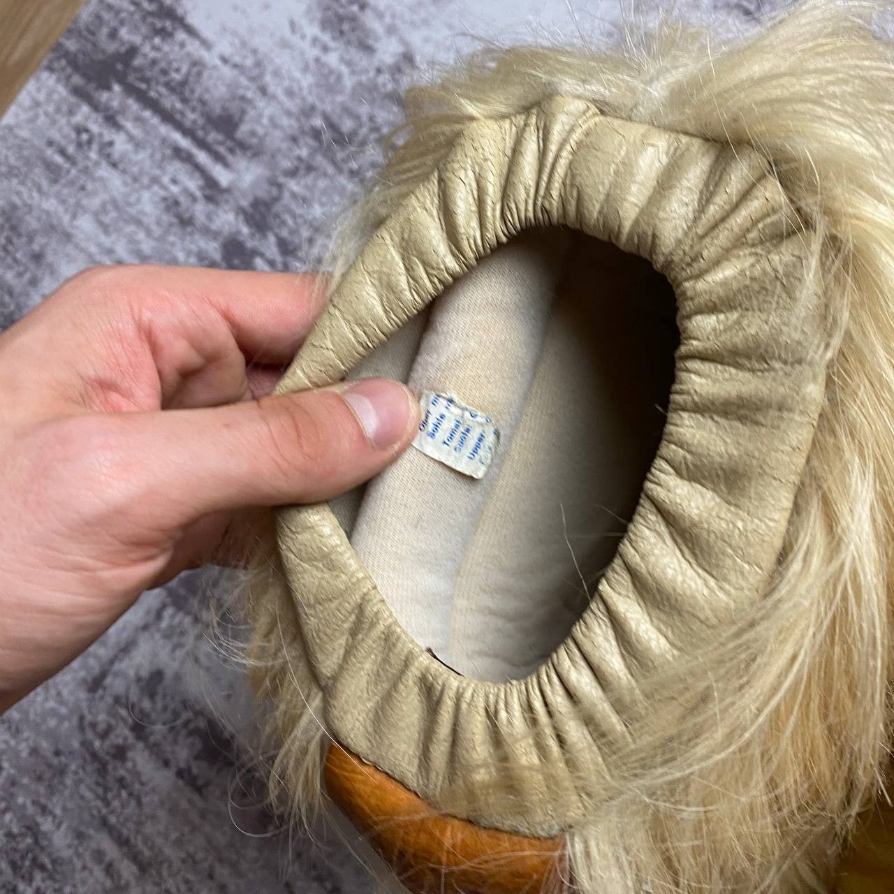Vintage Rick Owens Moncler Style Ortles Fur Yeti Boots Size US 6.5 / EU 39-40 - 6 Thumbnail