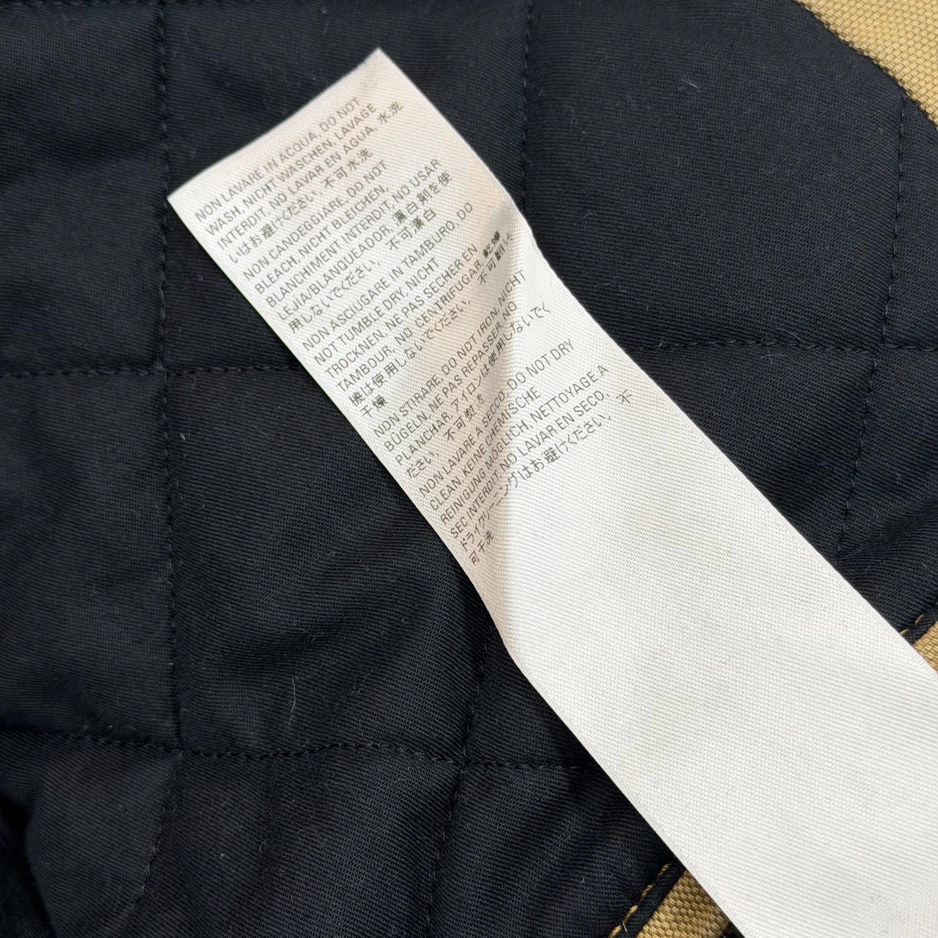 Balenciaga Balenciaga Canvas Zip Up Work Jacket 46 (XXL) Size US XXL / EU 58 / 5 - 6 Thumbnail