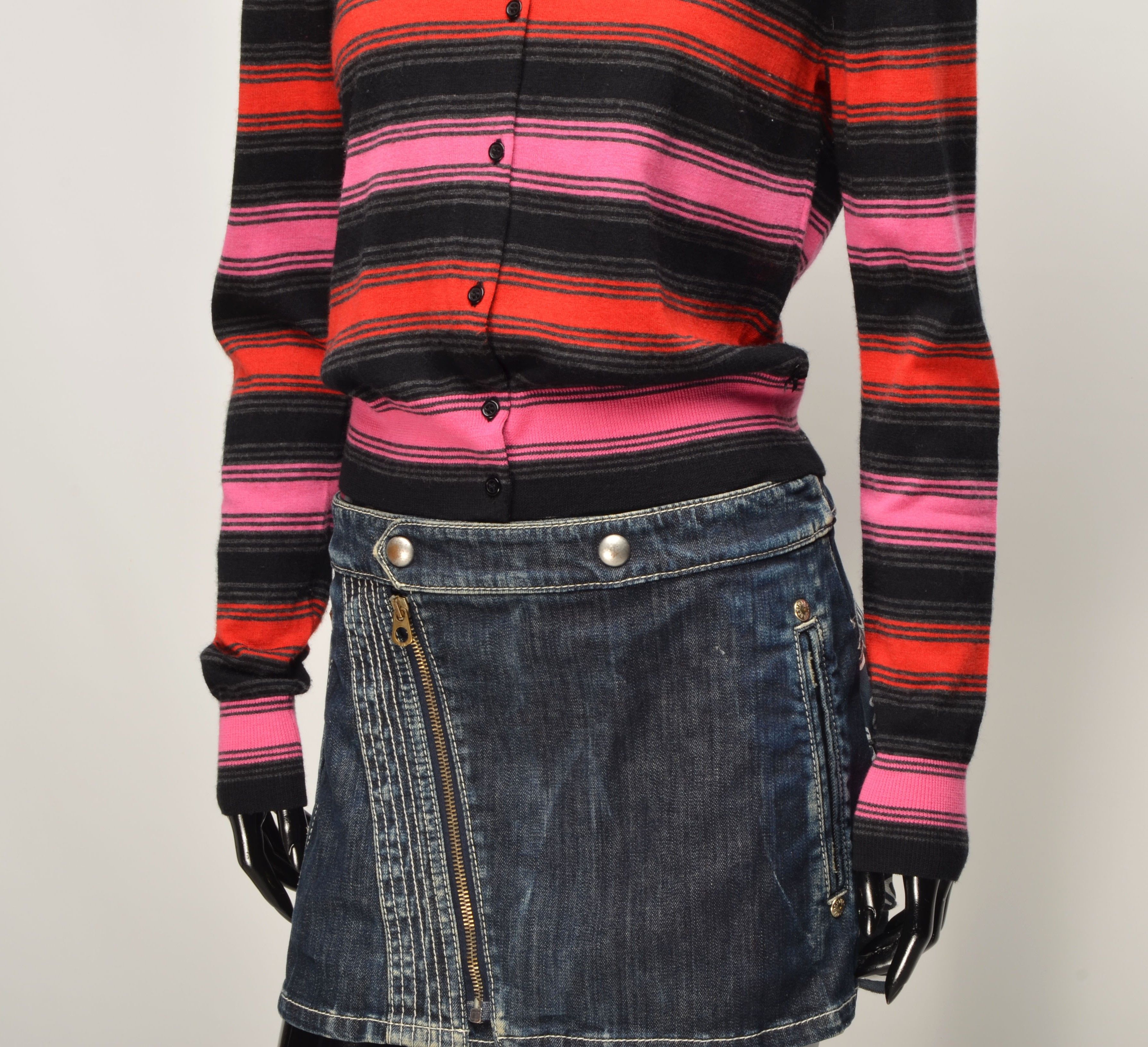 Paul Smith Paul Smith Black Label Wool Striped Kidcore Cardigan Size M / US 6-8 / IT 42-44 - 9 Thumbnail