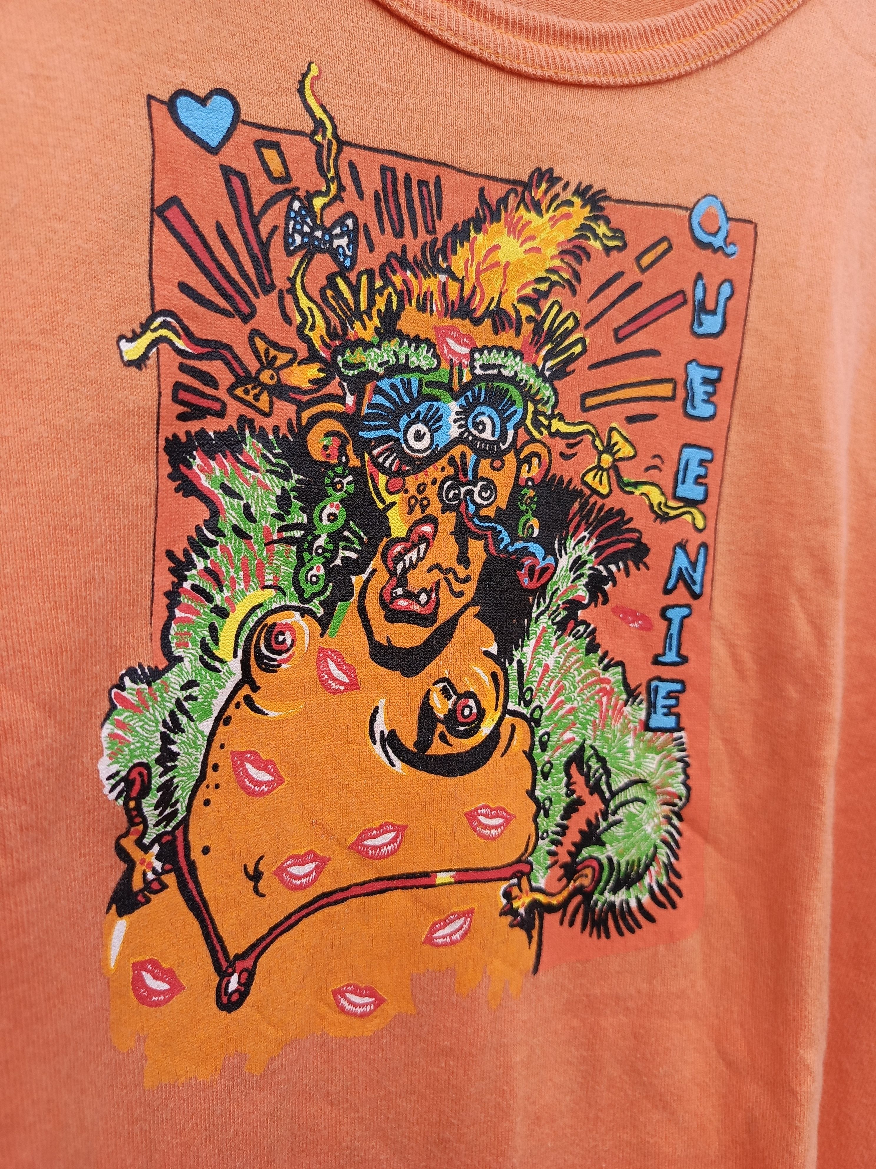 Hysteric Glamour Hysteric Glamour Queenie Vintage Longsleeve, rare design Size US L / EU 52-54 / 3 - 4 Thumbnail