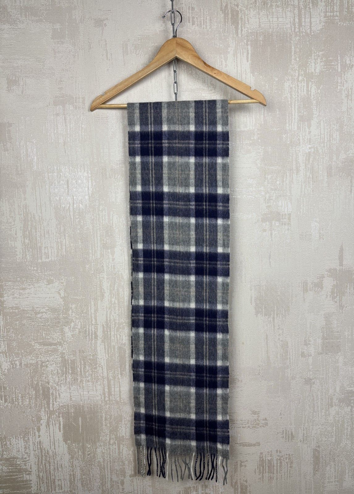 Other Edinburgh 100% Lambswool Plaid Scarf Size ONE SIZE - 2 Thumbnail