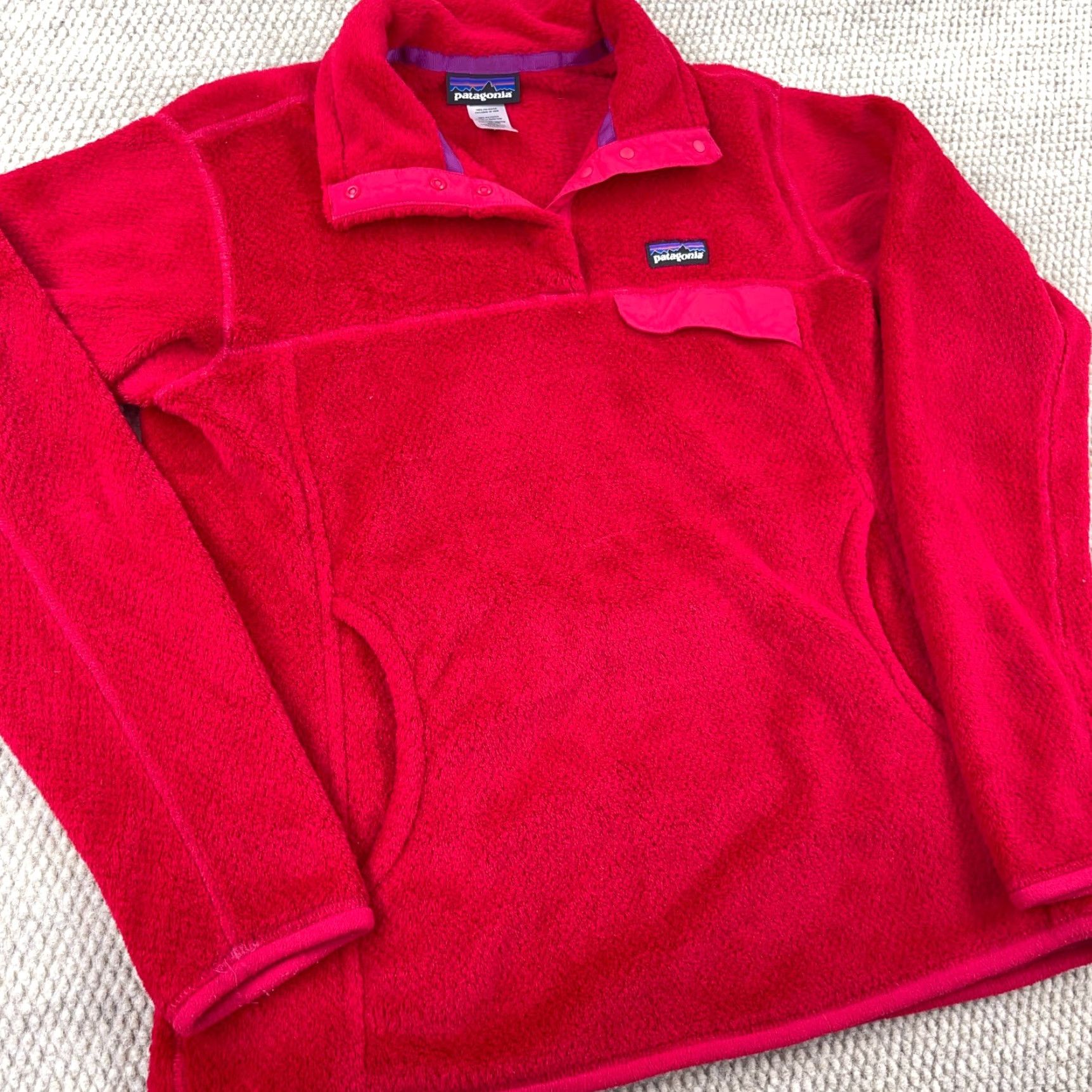 Patagonia Patagonia Sweater Women Medium Pink Pullover Better Sweater Fleece Pocket Size M / US 6-8 / IT 42-44 - 5 Thumbnail