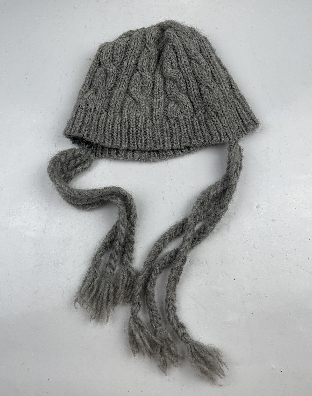 Japanese Brand × Vintage rare design elle beanie hat winter hat tc27 Size ONE SIZE - 2 Thumbnail