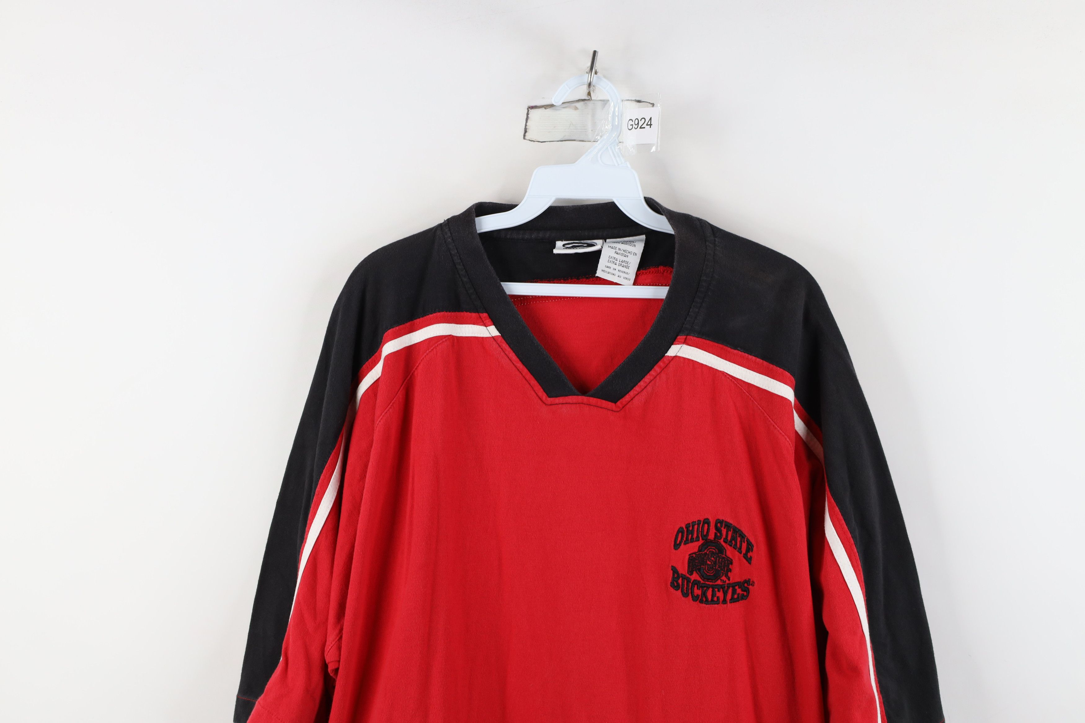 Vintage Vintage 90s Ohio State University Football Jersey T-Shirt Size US XL / EU 56 / 4 - 2 Thumbnail