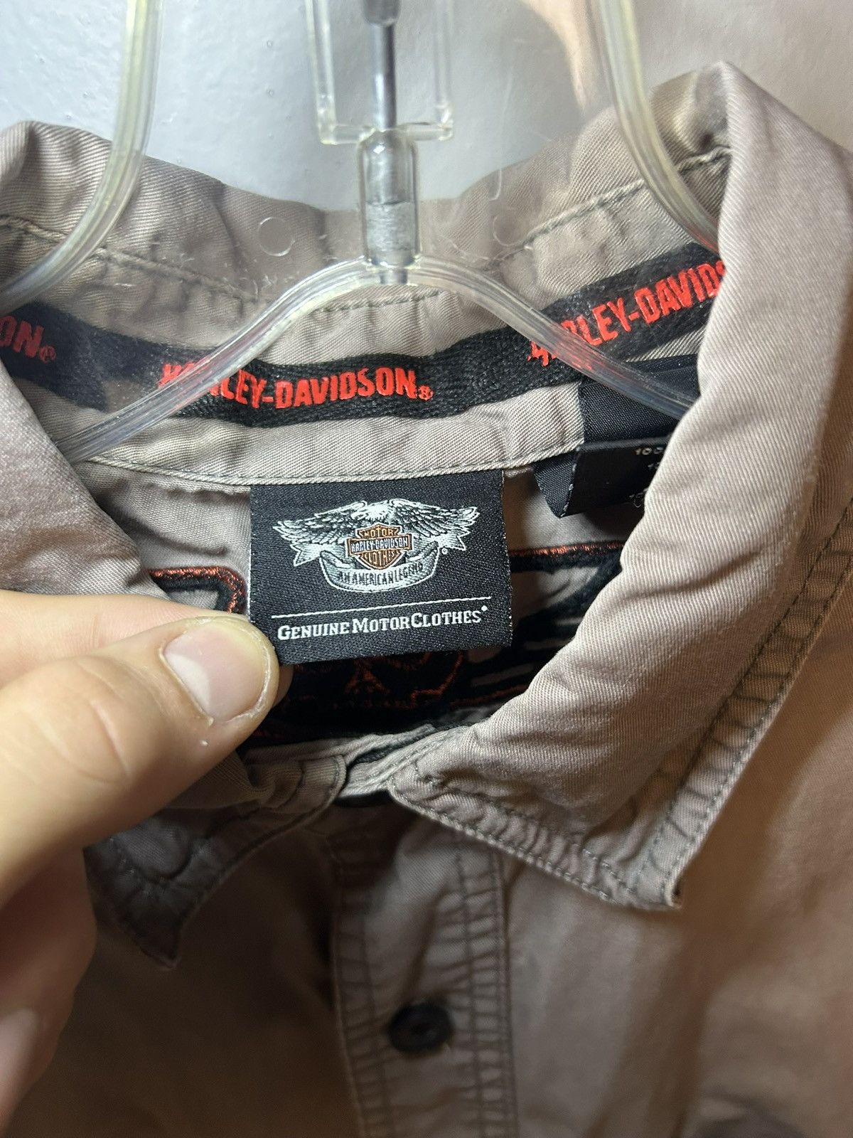 Harley Davidson Vintage Harley Davidson motorcycle button up shirt Size US L / EU 52-54 / 3 - 3 Thumbnail