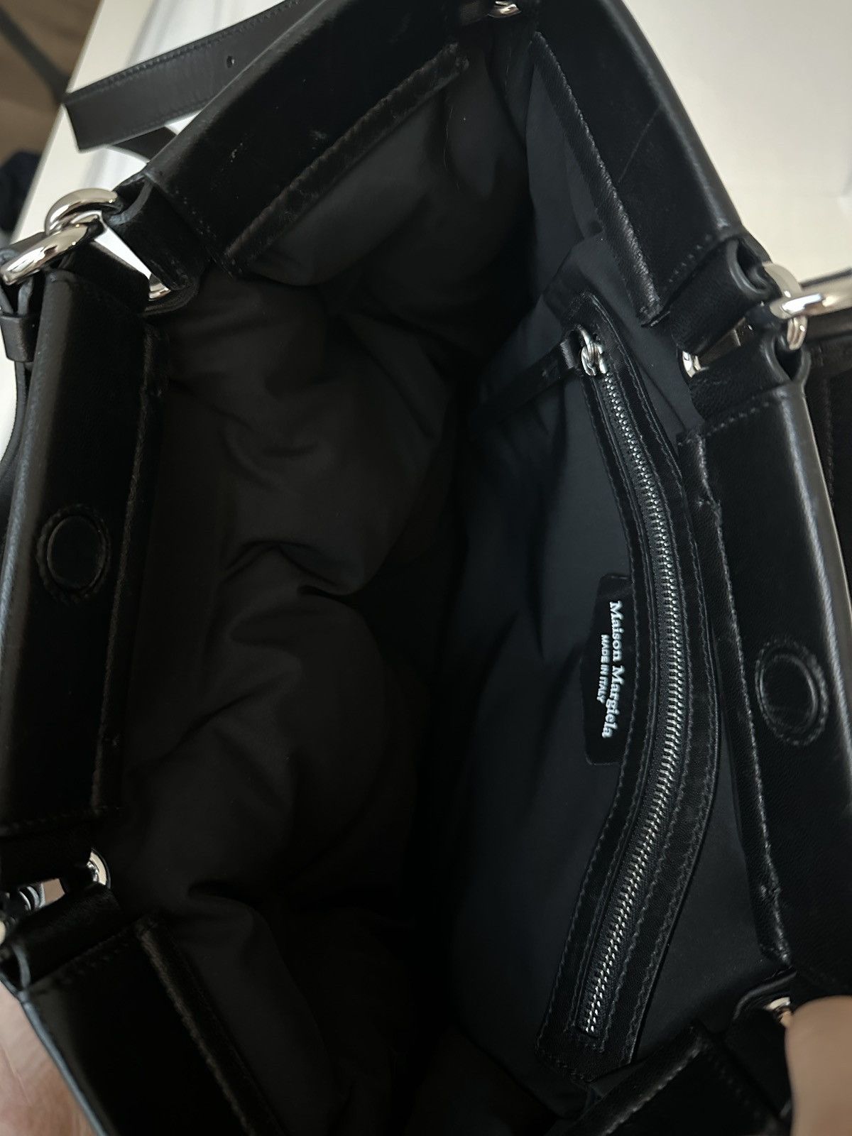 Maison Margiela Black Glam Slam Large Tote Size ONE SIZE - 6 Thumbnail