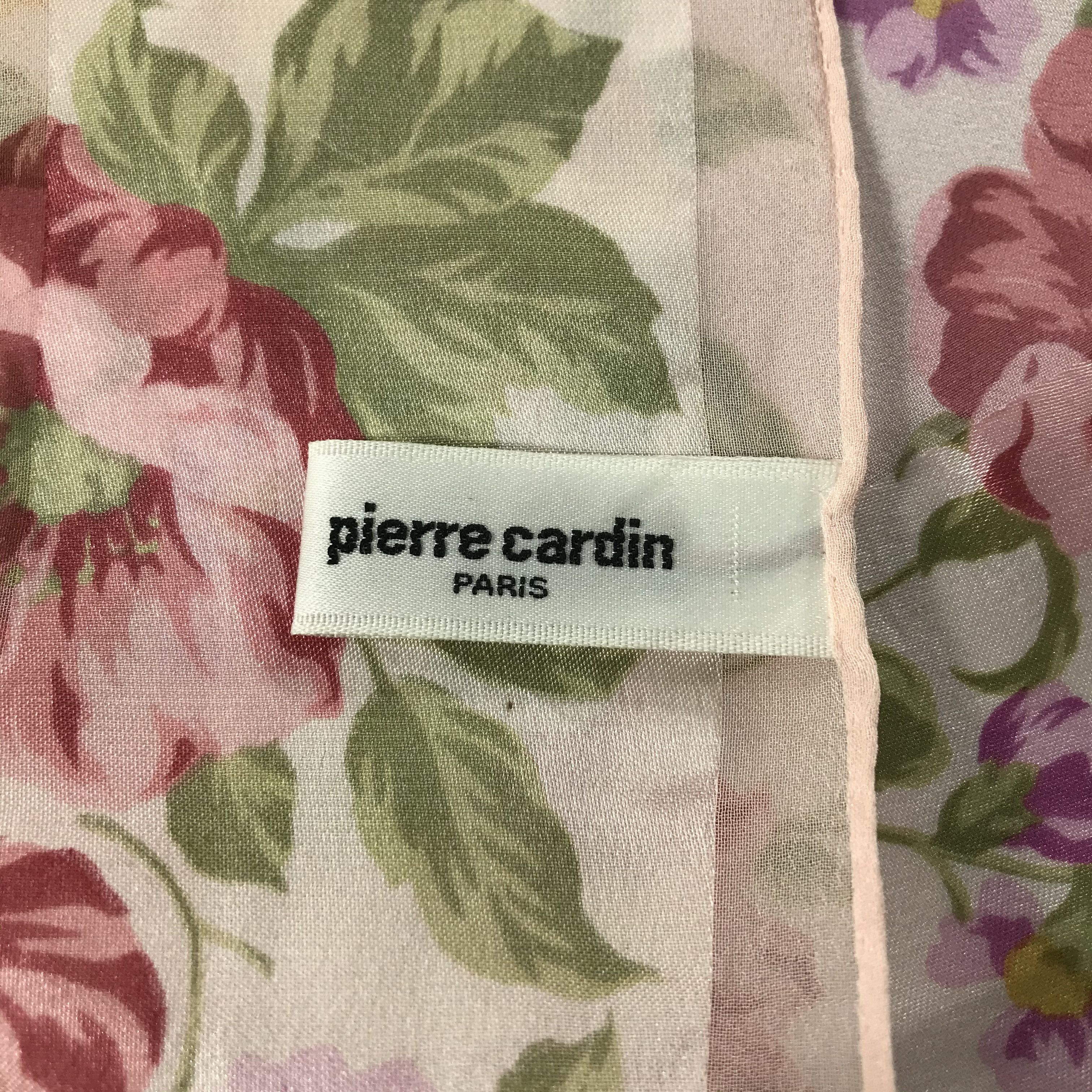 Pierre Cardin Vintage Pierre Cardin Silk Scarf Size ONE SIZE - 5 Thumbnail