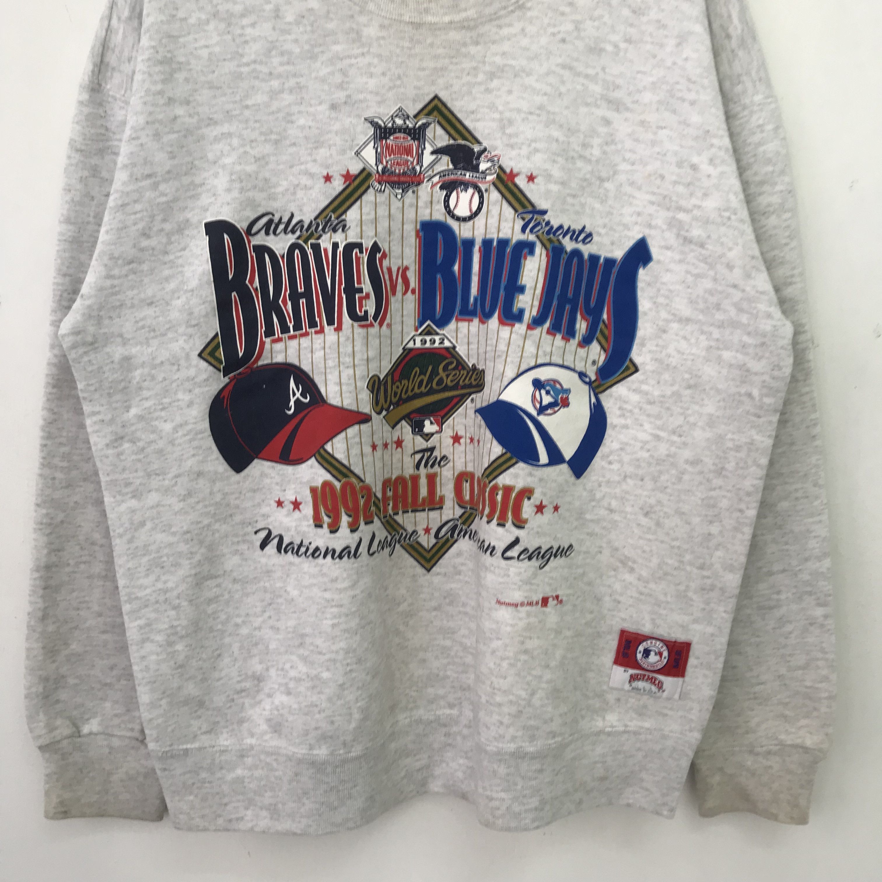 Vintage Vintage 90's Toronto Blue Jays Vs Atlanta Braves - 537 Size US L / EU 52-54 / 3 - 3 Thumbnail