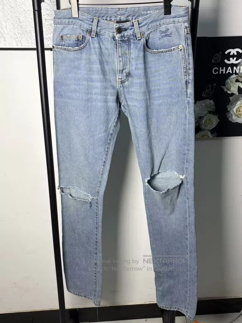 Saint Laurent Paris Saint Laurent Paris Denim Jeans i Size US 31 - 1 Thumbnail
