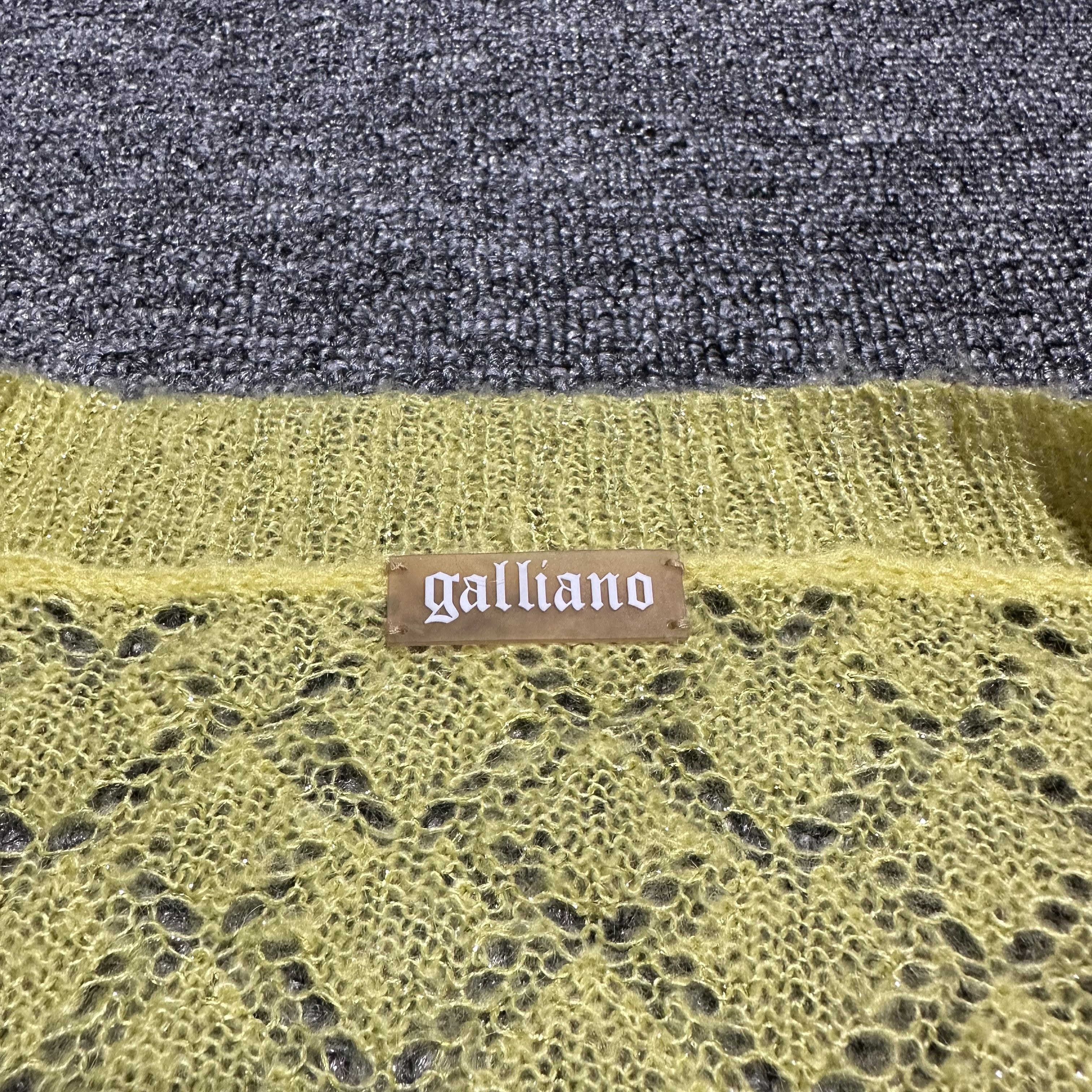 John Galliano Galliano Croptop Knitwear Size S / US 4 / IT 40 - 5 Thumbnail