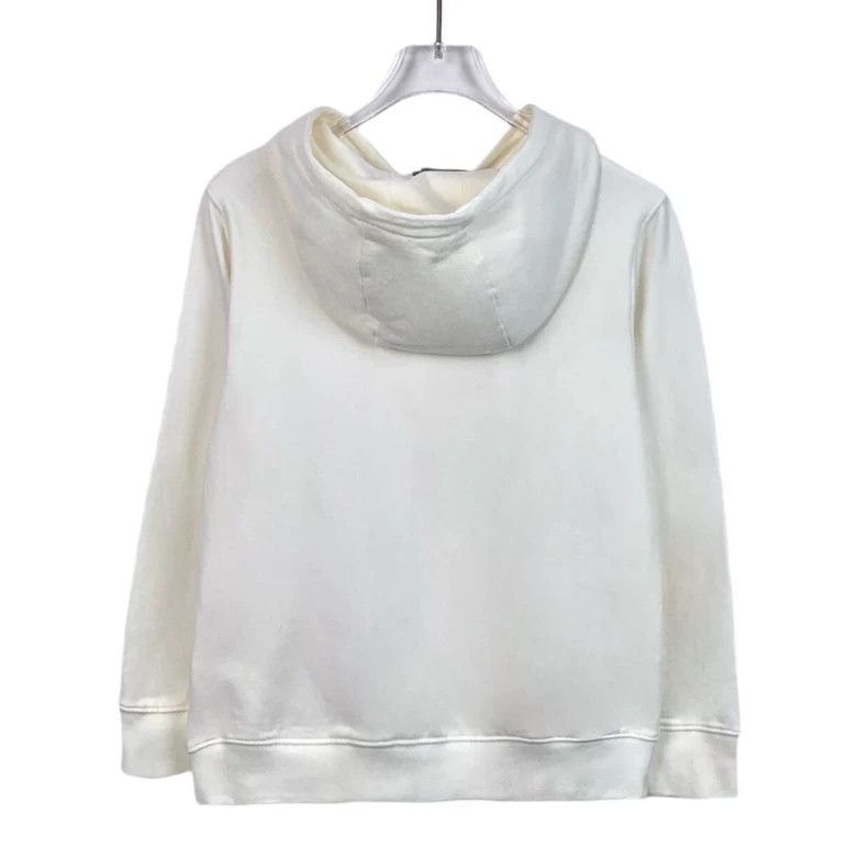 Dior Dior Size 12 Co-branded white pattern printed cotton hooded Size US XXS / EU 40 - 2 Thumbnail
