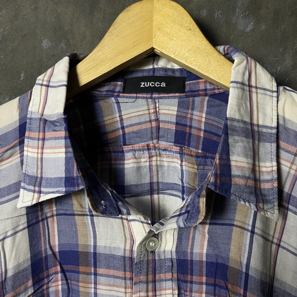 Issey Miyake × Japanese Brand × Zucca Vintage zucca issey miyake convex form unique shirt Size US M / EU 48-50 / 2 - 7 Thumbnail