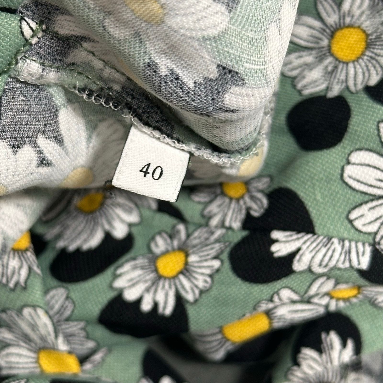 Sandro Sandro Angele Ruched Floral Printed Linen-Blend Mini Dress Size M / US 6-8 / IT 42-44 - 8 Thumbnail