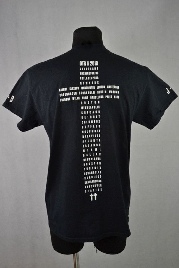Beyonce × Jay-Z × Vintage OTR II On the Run II Tour tee Jay-z Beyonce M Size US M / EU 48-50 / 2 - 2 Thumbnail