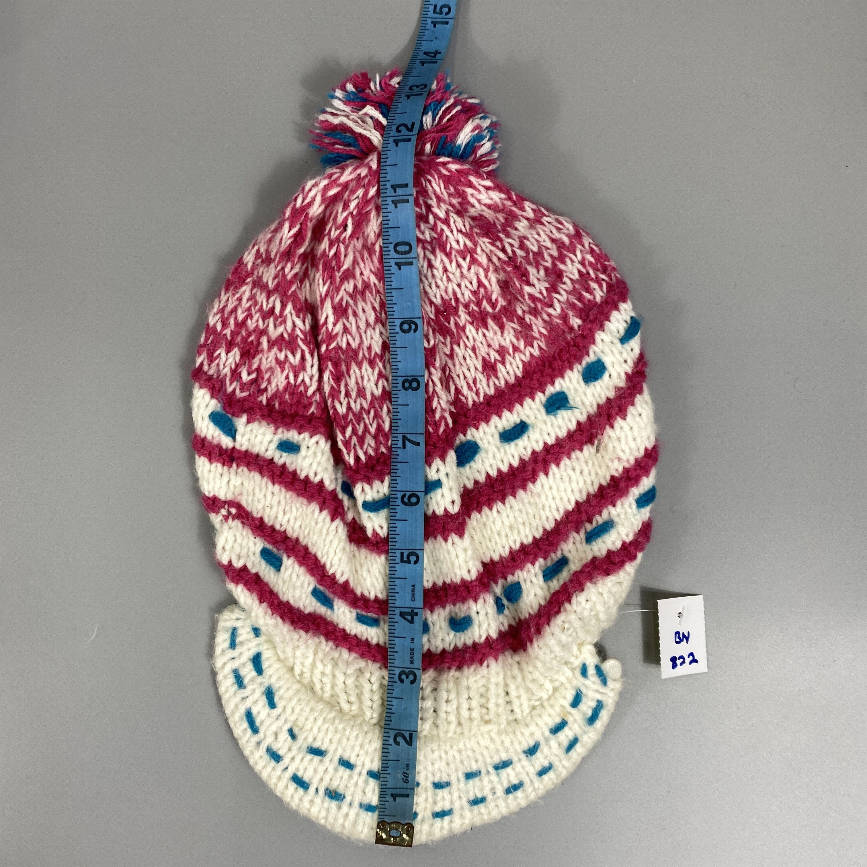 Japanese Brand Beanie Cap Hats Pom Pom -BN822 Size ONE SIZE - 6 Thumbnail