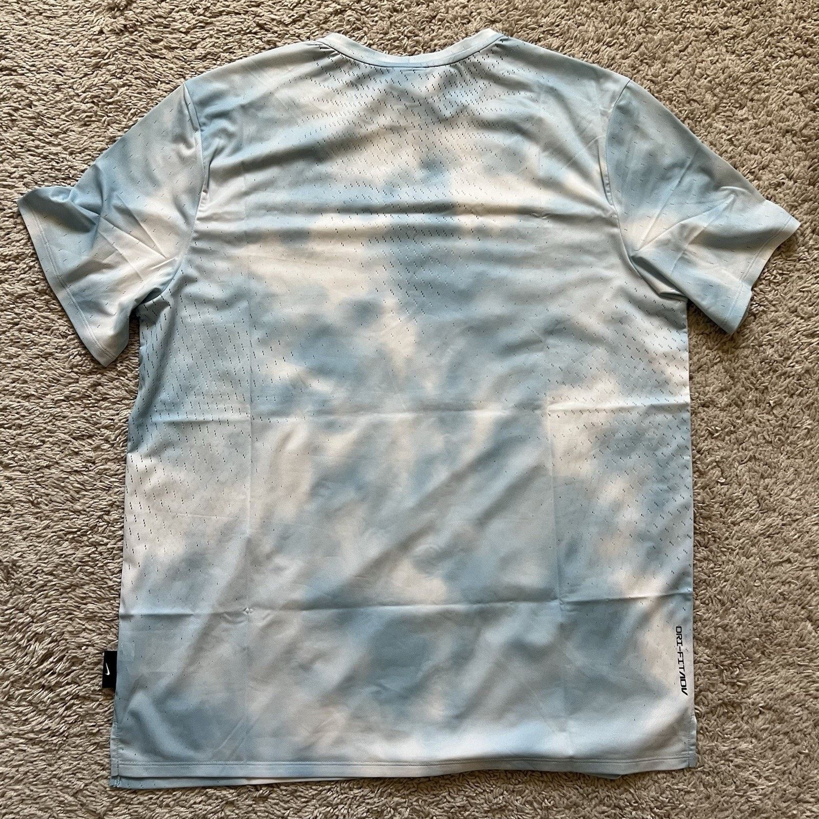 Nike Nike Running Division Breathe Running Top Large Blue Size US L / EU 52-54 / 3 - 7 Thumbnail