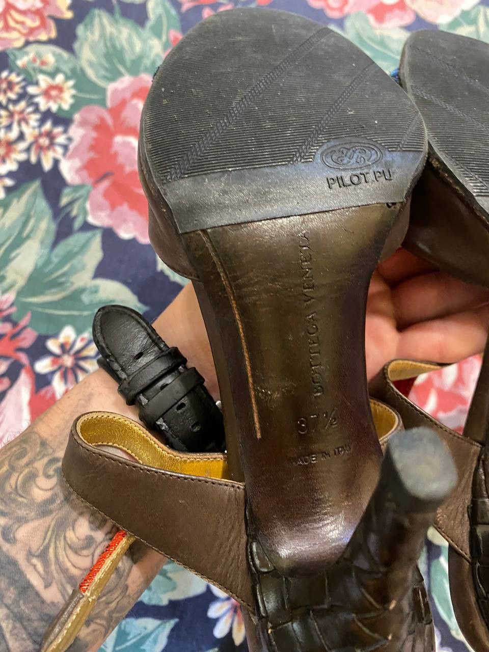 Bottega Veneta Heels Bottega Venete vintage streewear Y2K Size US 6.5 / IT 36.5 - 9 Thumbnail