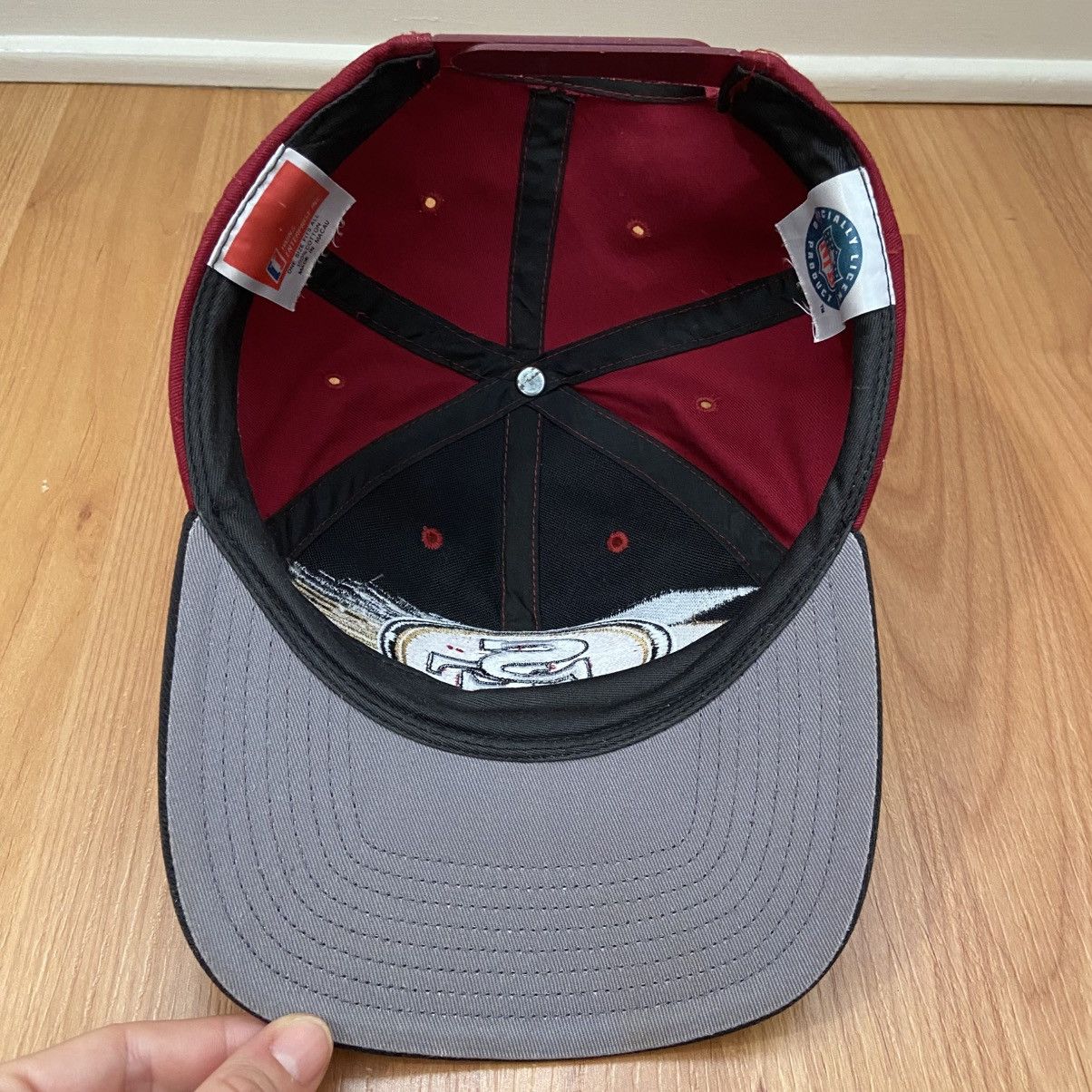 Twins Enterprise Inc. Twins Enterprise NFL San Francisco Niners Logo Snapback Hat Size ONE SIZE - 6 Thumbnail