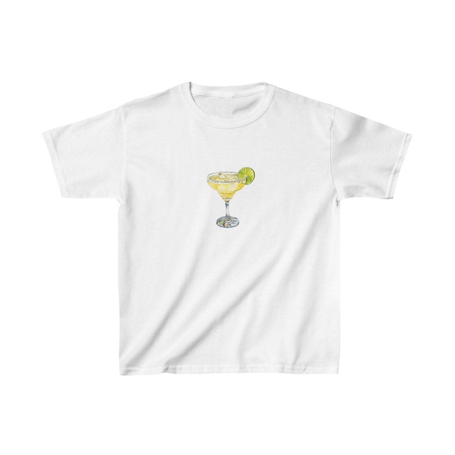 Other Margarita Baby Tee Shirt – Trendy Y2K Crop Top Size L / US 10 / IT 46 - 2 Thumbnail