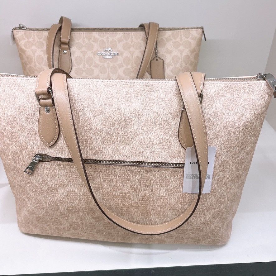 Coach Gallery Tote Bag In Signature Canvas CW381 Size ONE SIZE - 3 Thumbnail