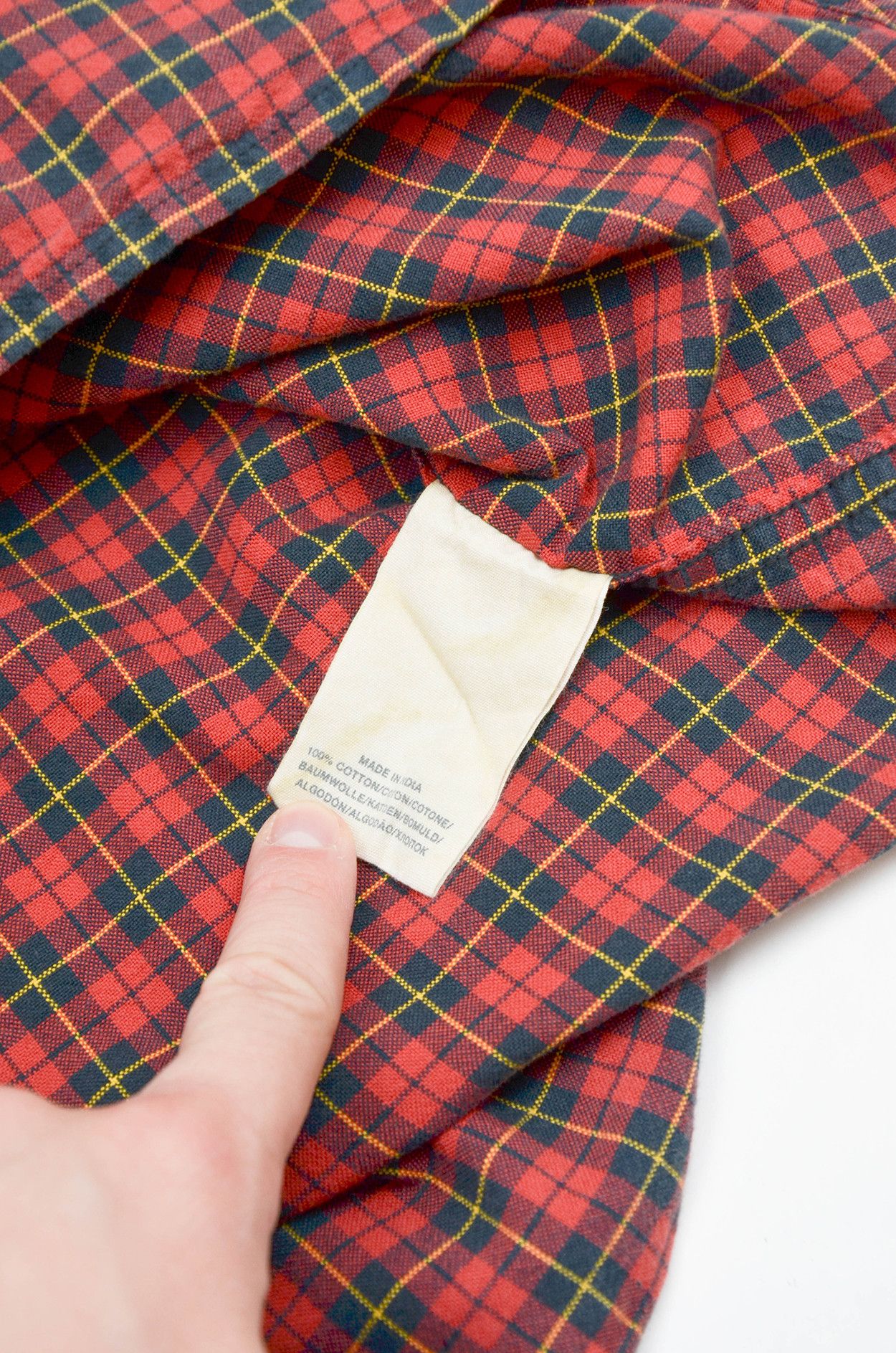 Denim & Supply Ralph Lauren Denim & Supply Ralph Lauren Red Plaid Flannel Shirt XL Size US XL / EU 56 / 4 - 10 Thumbnail