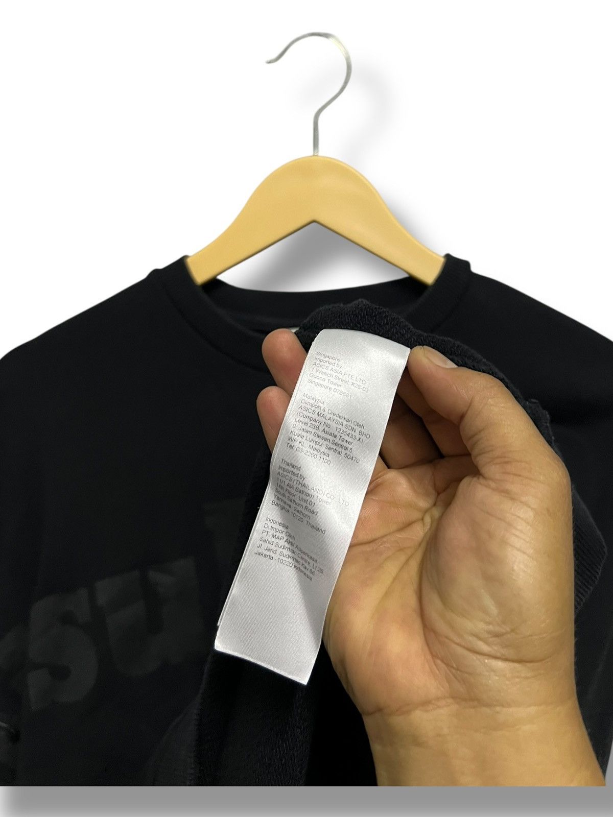 Asics × Designer × Onitsuka Tiger ONITSUKA TIGER SPELL OUT SWEATSHIRT Size US S / EU 44-46 / 1 - 4 Thumbnail