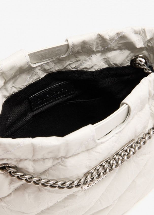 Balenciaga o1bcso1str0325 Size: OS / Crush XS Tote Bag Quilted Size ONE SIZE - 4 Thumbnail