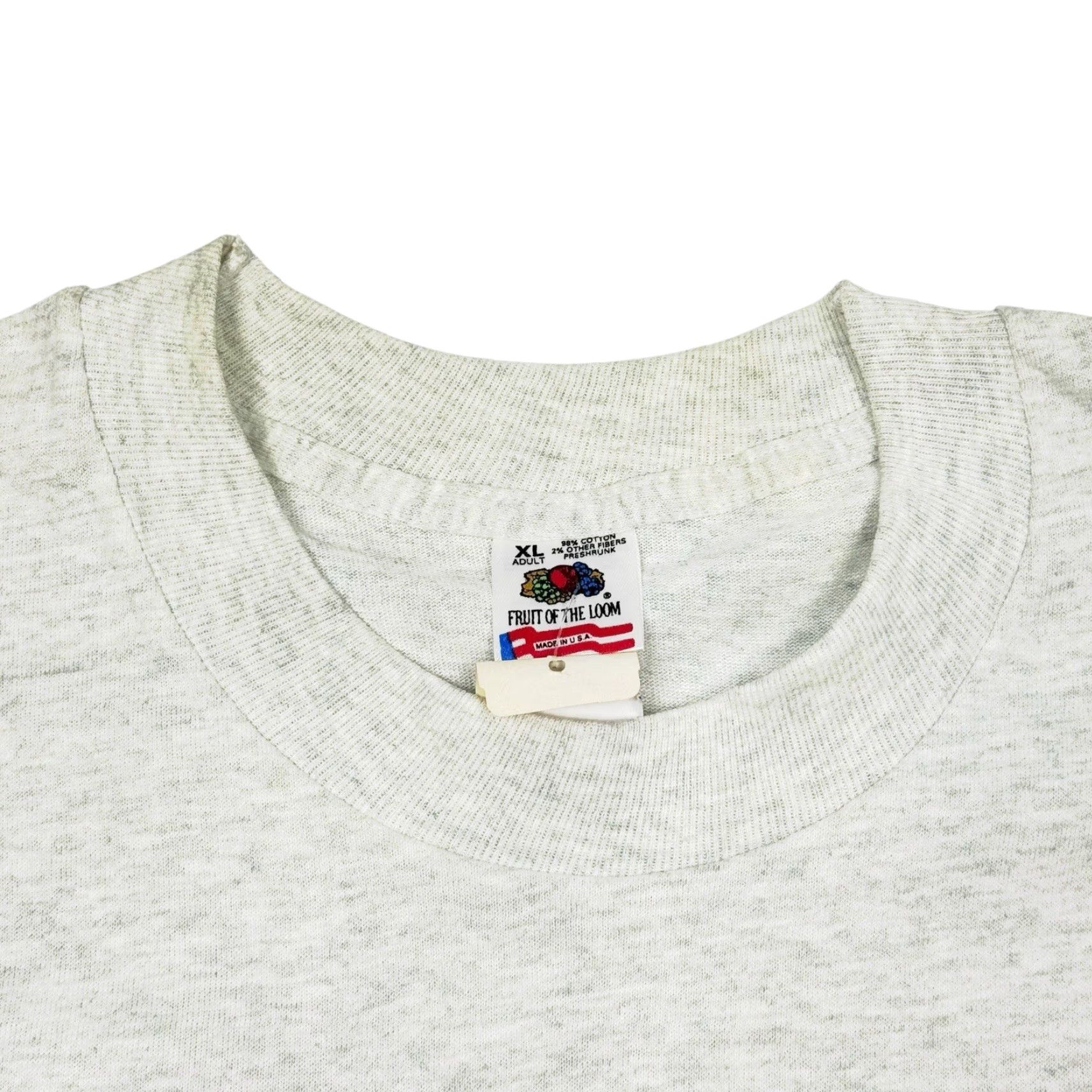 Fruit Of The Loom VINTAGE 1994 Rare NWT Fruit Of The Loom Grey SUMO SOCCER Graphic T Shirt Men’s XL Size US XL / EU 56 / 4 - 6 Thumbnail