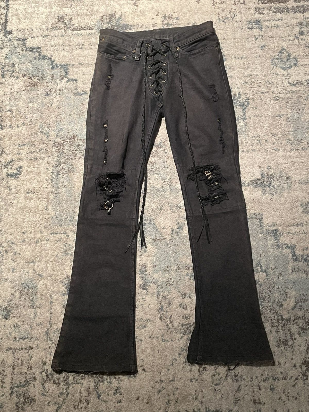 If Six Was Nine If Six Was Nine Black Lace Up Mudmax | Grailed