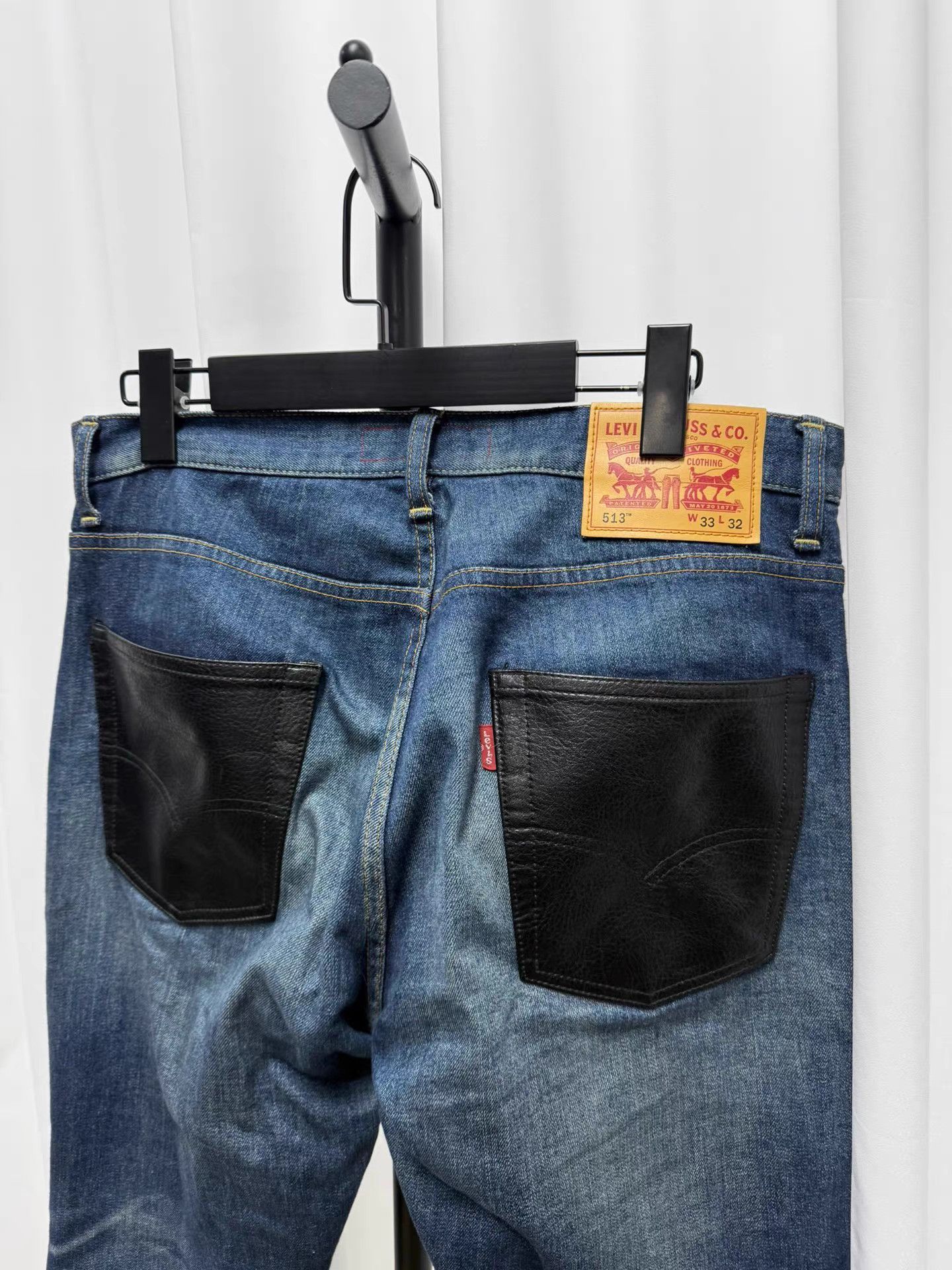 Junya Watanabe Junya Watanabe Sashiko Patchwork Levi's Jeans K20 Size US 35 - 7 Thumbnail