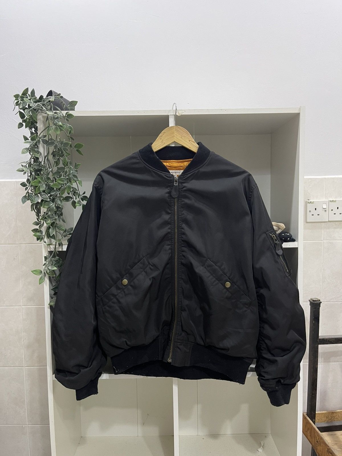 MOUSSY MOUSSY MA-1 Bomber Jacket Size US L / EU 52-54 / 3 - 1 Thumbnail