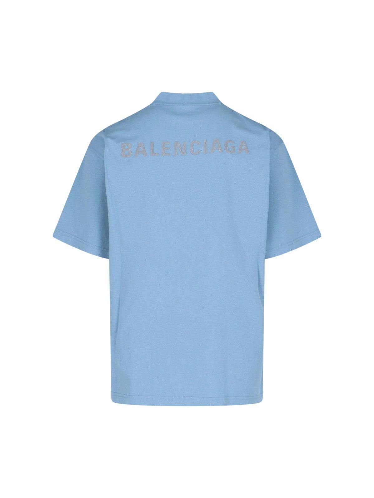 Balenciaga BALENCIAGA BACK REFLECTIVE T-SHIRT SIZE M Size ONE SIZE - 2 Thumbnail