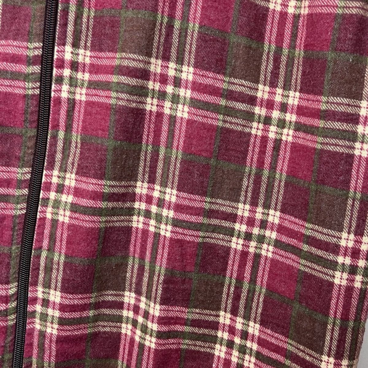 Vintage Vtg 90s/Y2K Jack Frost Sleeveless Zip Warm Plaid Vest L Size US L / EU 52-54 / 3 - 3 Thumbnail