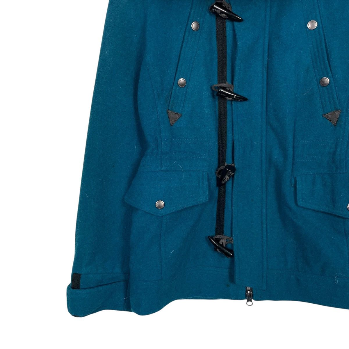 semanticdesign Semantic Design Hooded Wool Duffle Jacket Size US M / EU 48-50 / 2 - 3 Thumbnail