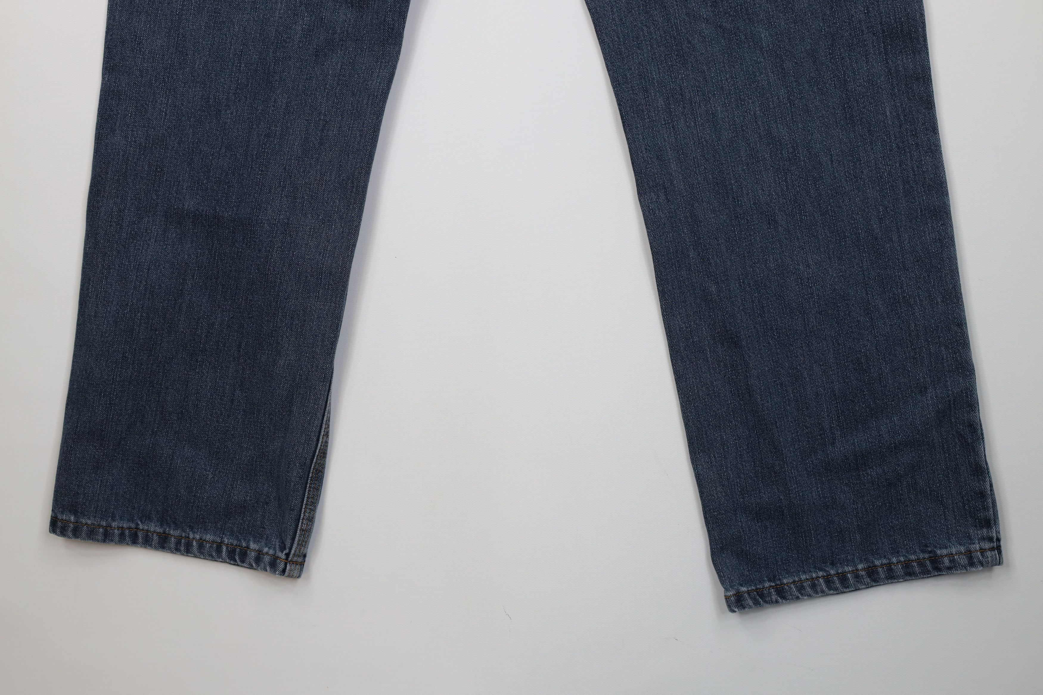 Carhartt Vintage Y2K Carhartt Relaxed Fit Wide Leg Denim Jeans Blue Size US 34 / EU 50 - 12 Thumbnail