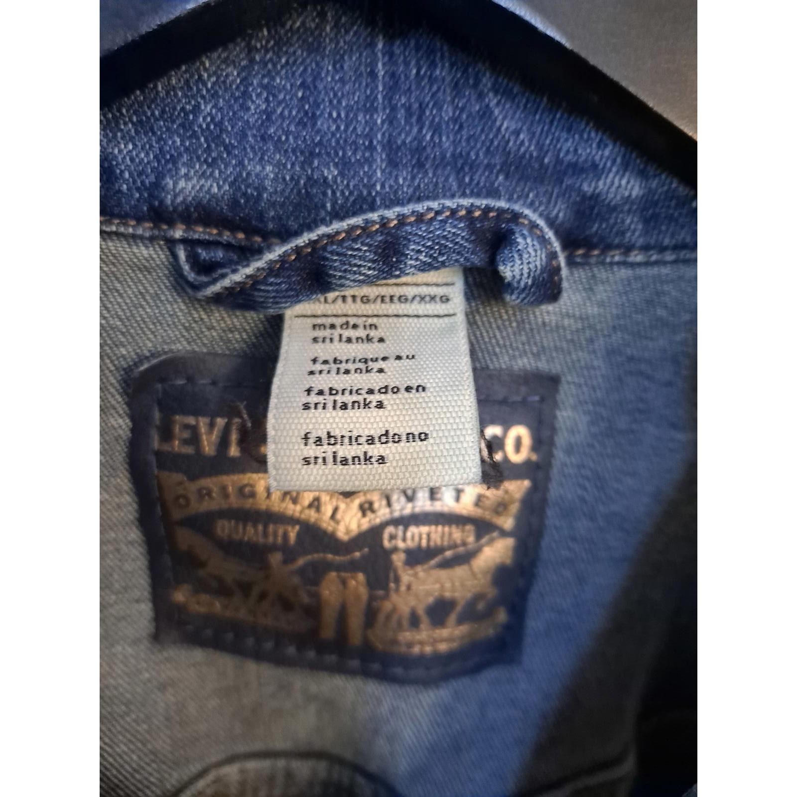Levi's Levi Strauss Silver Tag Button Up Denim Vest Size US L / EU 52-54 / 3 - 4 Thumbnail