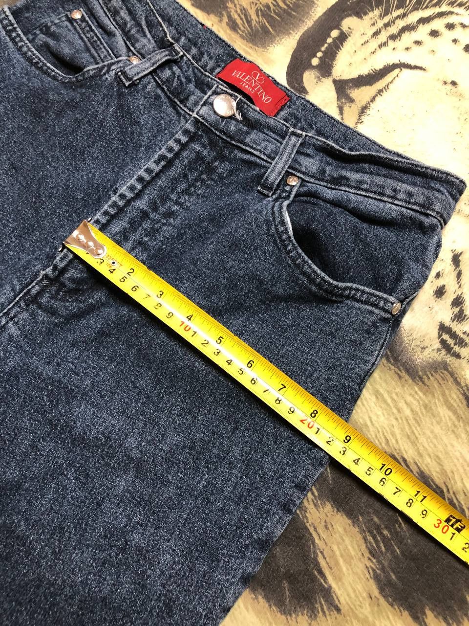 Valentino jeans crazy Y2K luxury Valentino logo vintage Denim pants Size US 31 - 15 Thumbnail