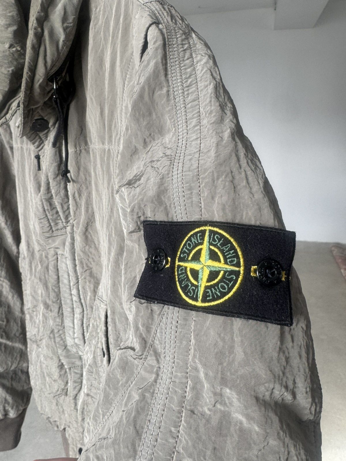 Stone Island Vintage Stone Island Nylon Metal Down Jacket Size US L / EU 52-54 / 3 - 3 Thumbnail