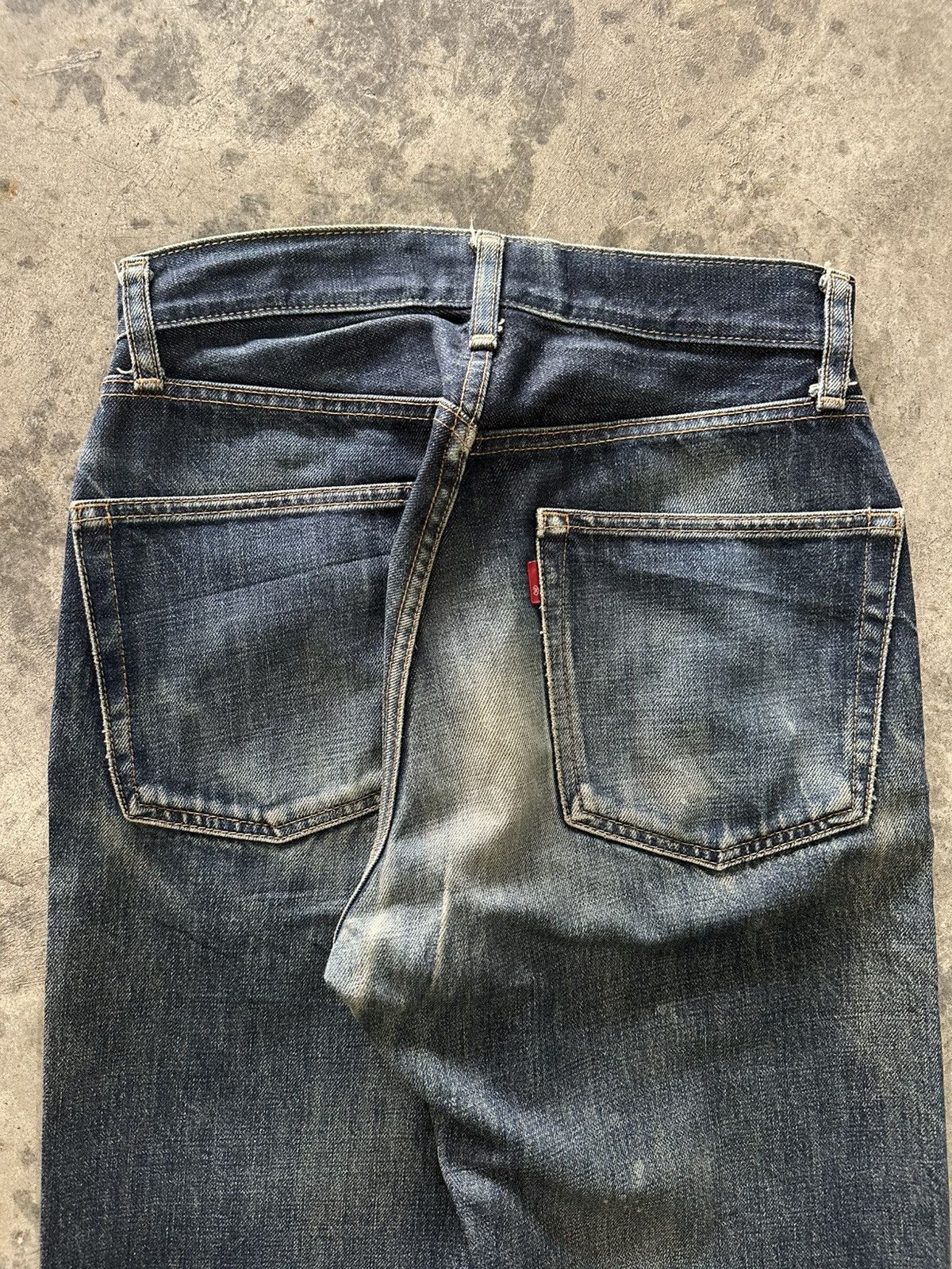 Tornado Mart UCW Distress Mudwash Selvedge Jeans Size US 26 / EU 42 - 6 Thumbnail
